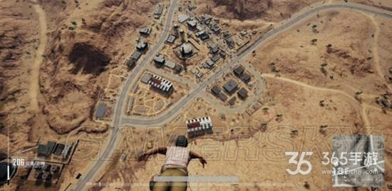 绝地求生沙漠地图新EA城跳伞点及打法攻略