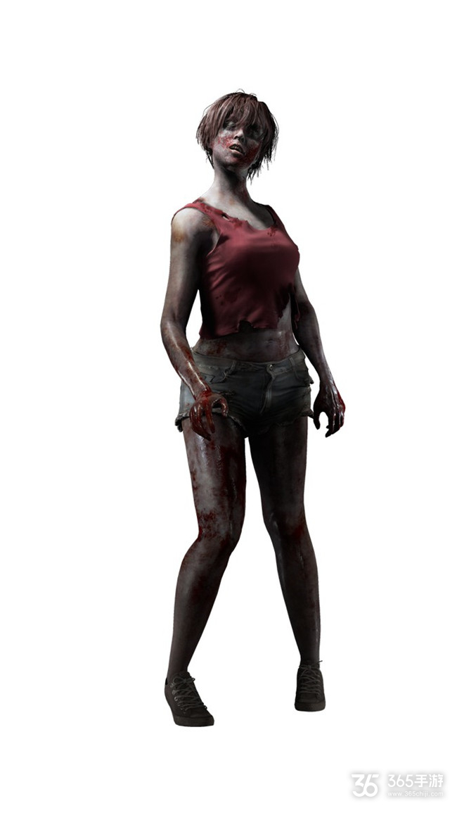 《生化危机2：重制版》女丧尸人设图曝光 红衣浴血惊悚