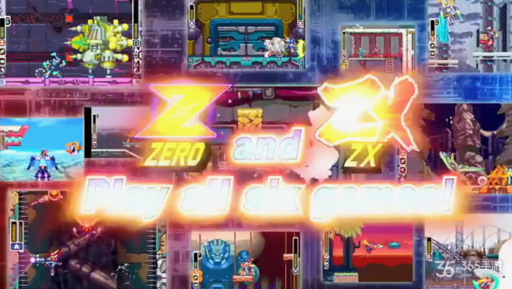《洛克人Zero/ZX遗产合集》2020年1.21日发售 登陆全主流平台